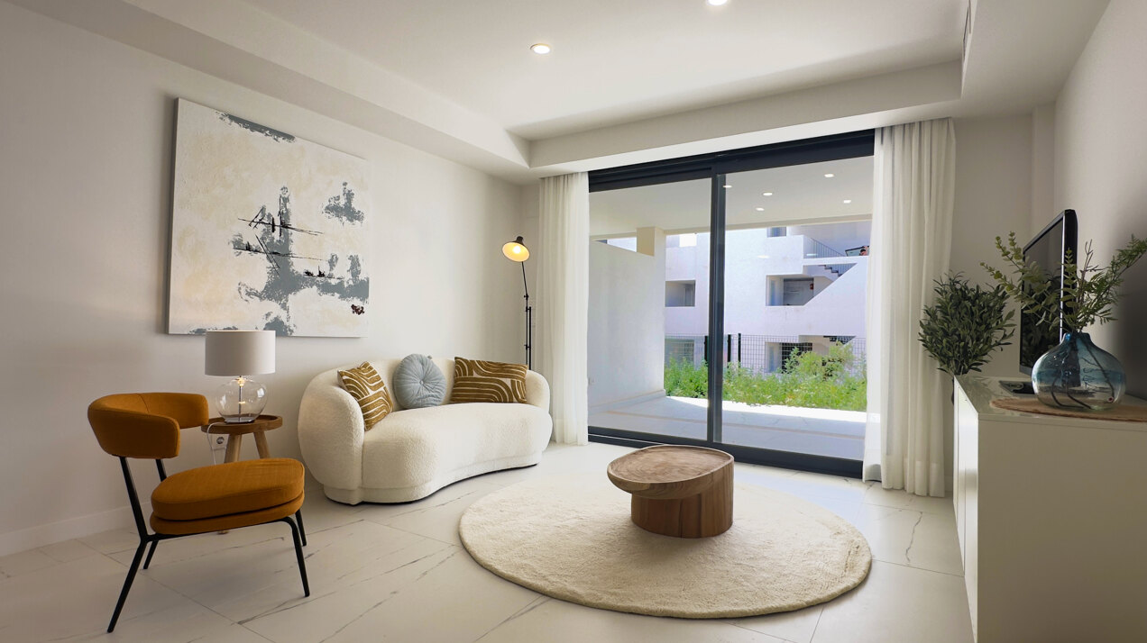 Azata Delmare - Casares Costa - Apartments with spectacular sea views. Strategically located 250m from the beach, Azata Delmare is a complex of 74 apartments of 2 and 3 bedrooms.