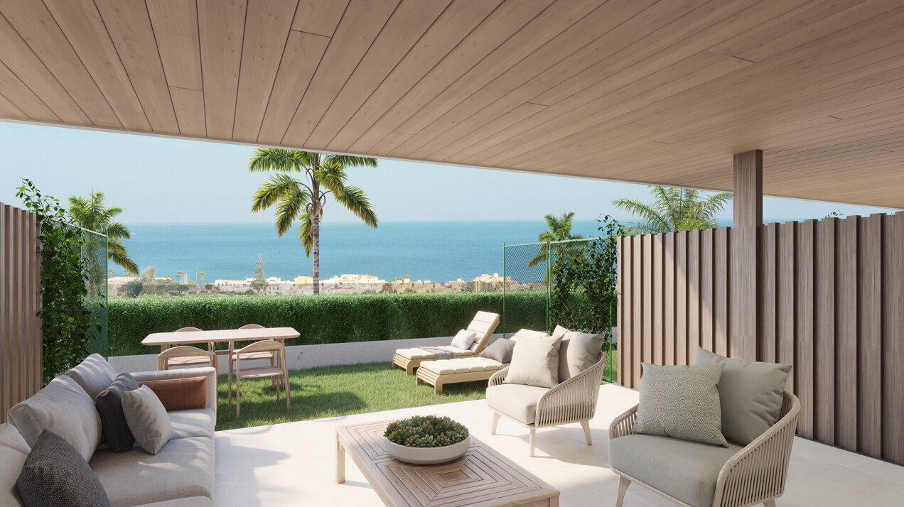 Exclusivo residencial de 38 viviendas con impresionantes vistas al mar