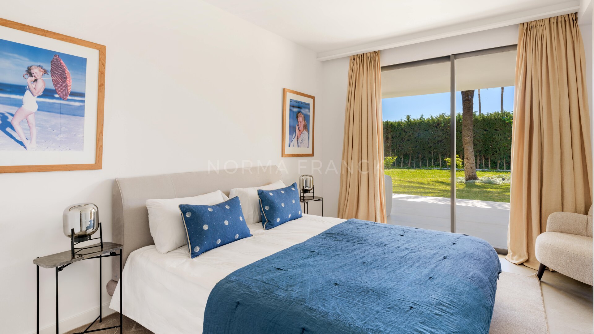 African View - Set in Nagüeles, moments from Marbella’s Golden Mile, this villa offers open views to the Mediterranean