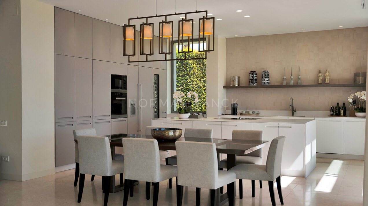 Contemporary villa in atalaya Golf