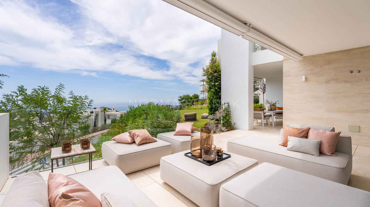 Palo Alto - Luxurious Ground floor apartment with sea views