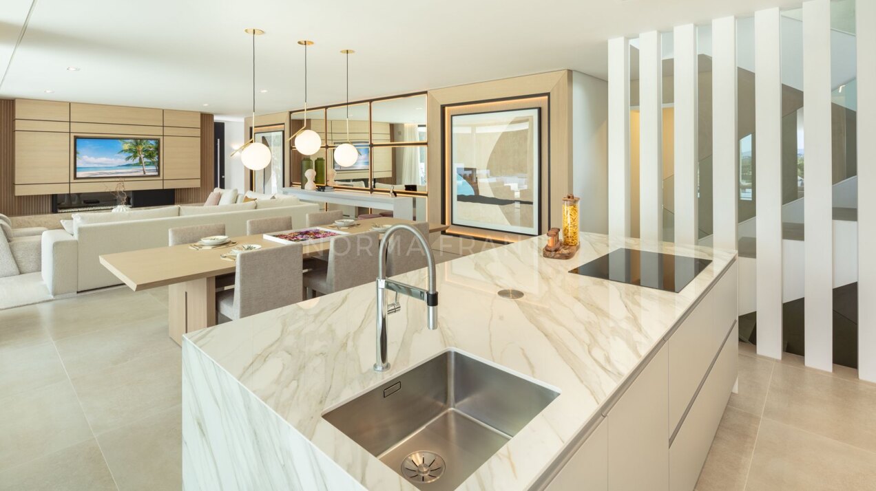 Villa Camellia - contemporary villa nestled in the prestigious Golf Valley of Nueva Andalucía
