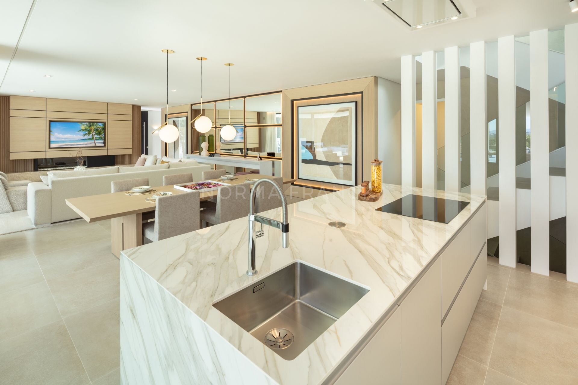 Villa Camellia - contemporary villa nestled in the prestigious Golf Valley of Nueva Andalucía