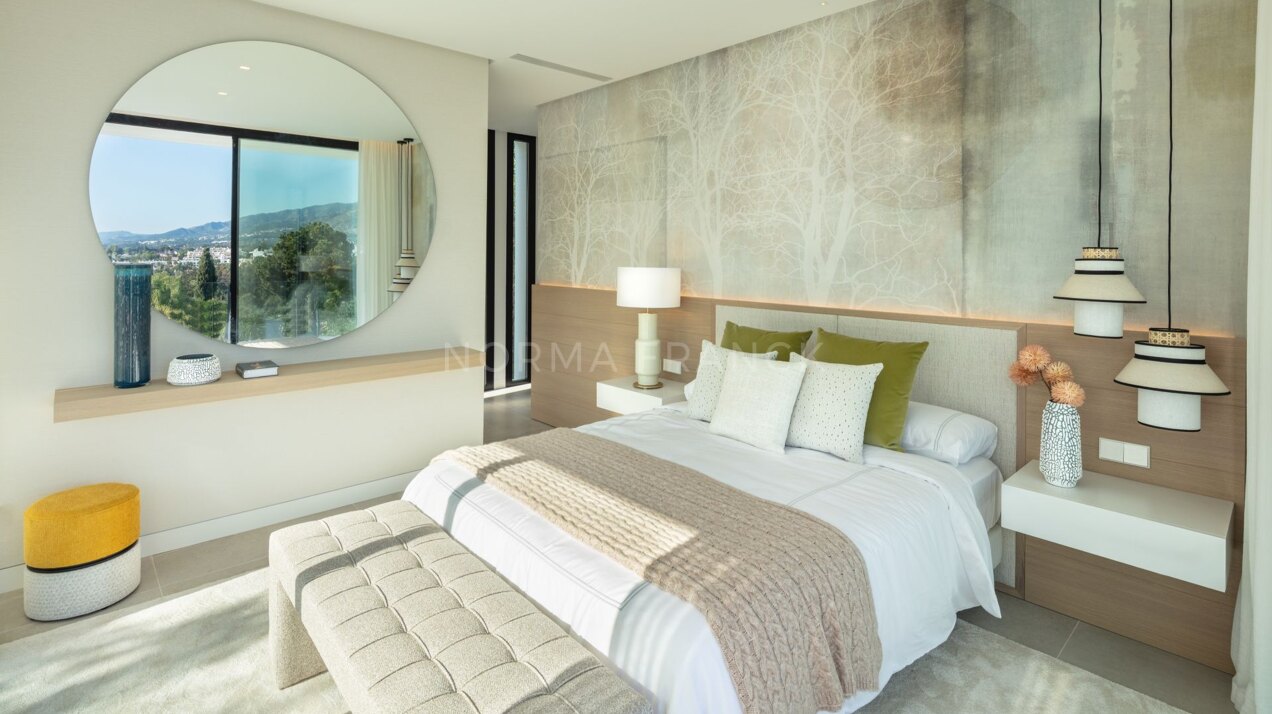 Villa Camellia - contemporary villa nestled in the prestigious Golf Valley of Nueva Andalucía