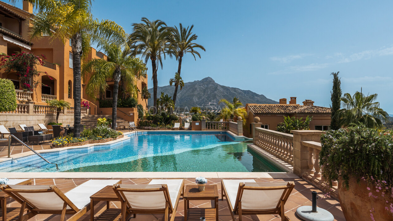 Les Belvederes A5 - Elegant Elevated Ground Floor apartment with Sea Views in Les Belvederes, La Cerquilla – Nueva Andalucía