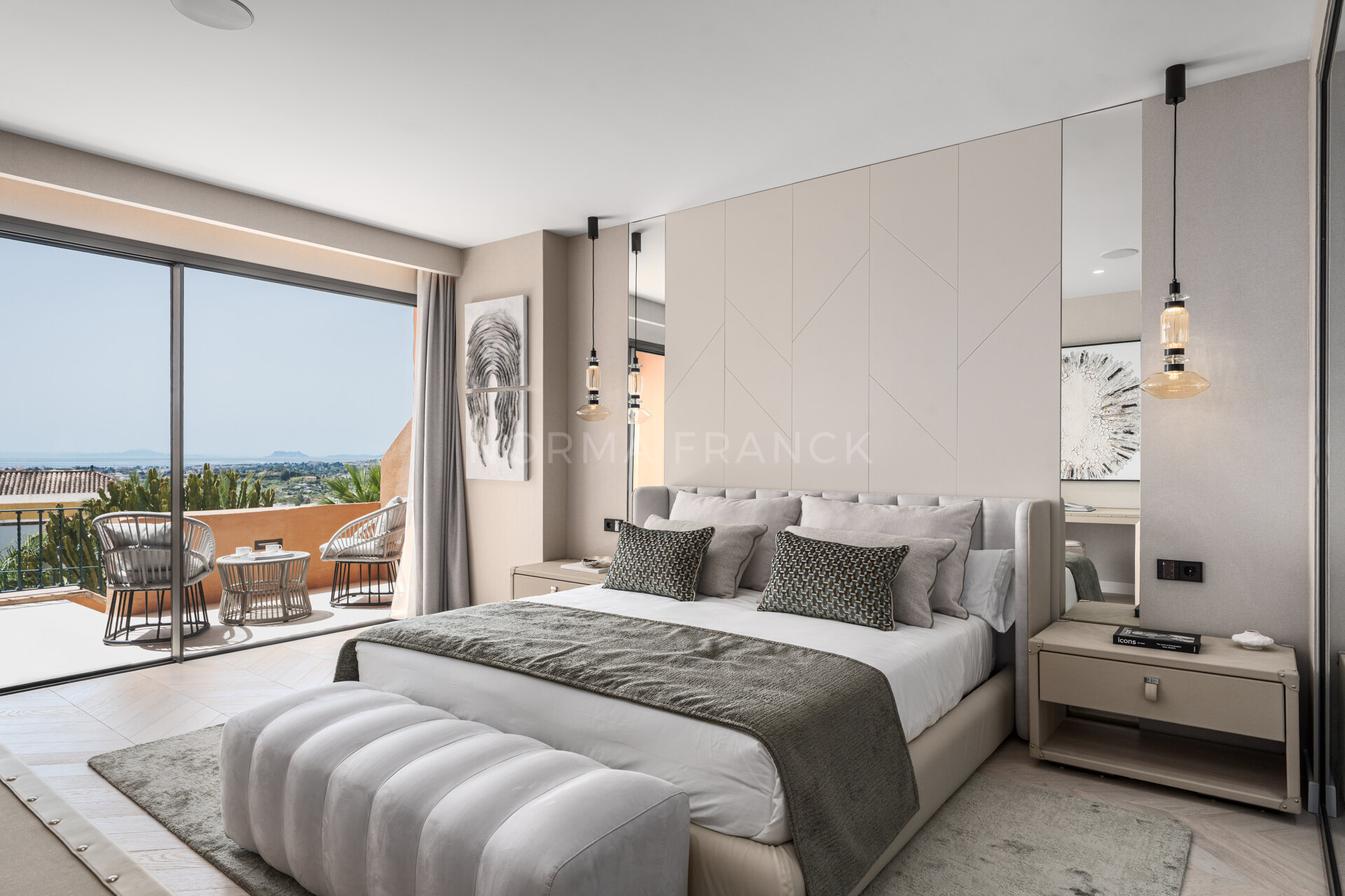 Les Belvederes A5 - Elegant Elevated Ground Floor apartment with Sea Views in Les Belvederes, La Cerquilla – Nueva Andalucía