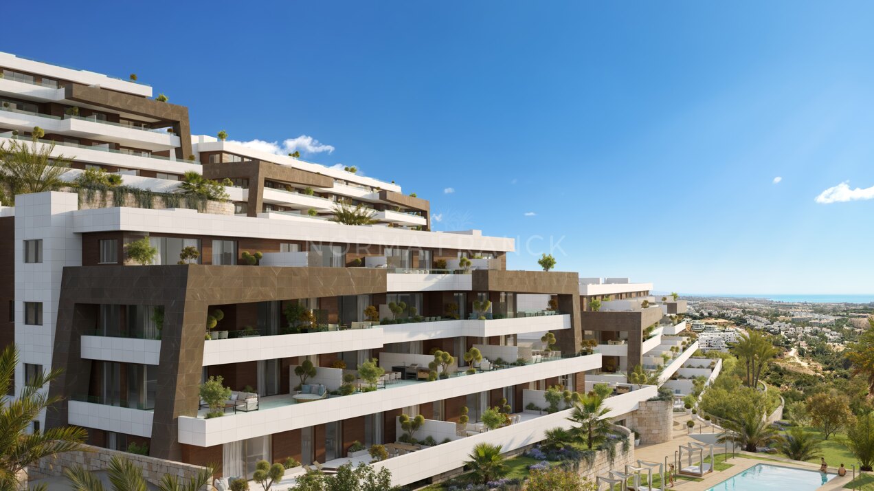 Balcón del Mediterráneo - Luxury 3, 4 and 4 bedroom apartment on the New Golden Mile