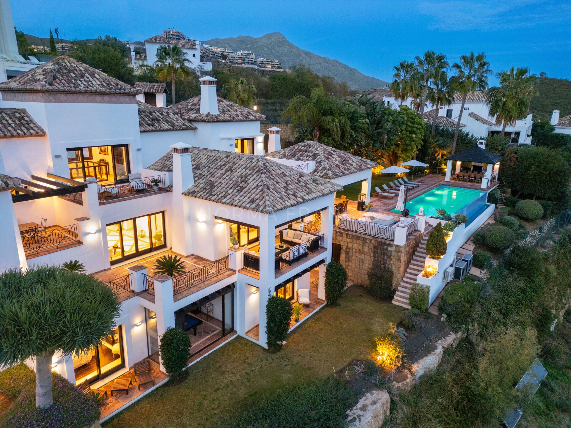 Villa Magna - Spectacular mediterranean villa with panoramic views in La Quinta