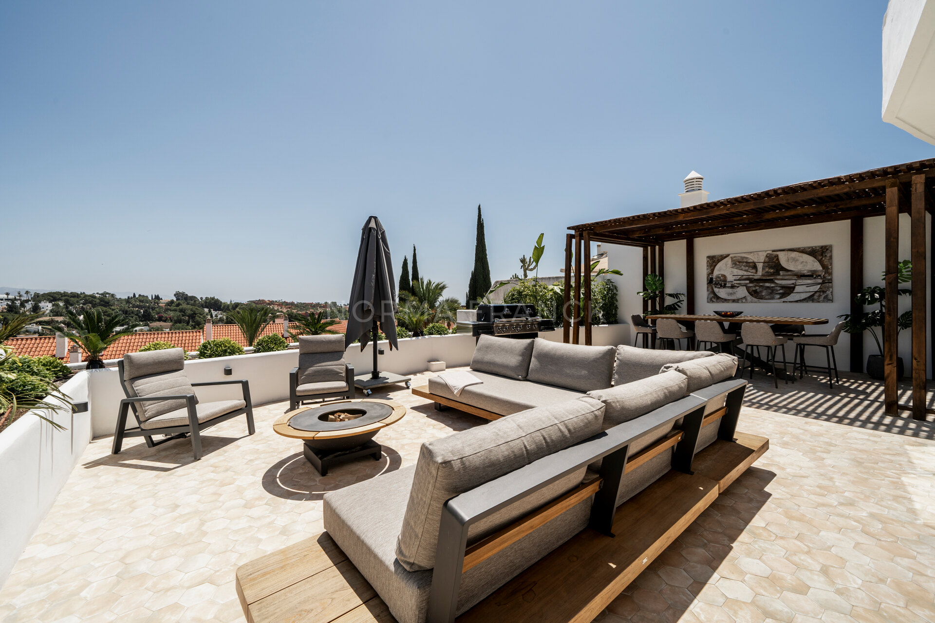 Jardines PH - Fully renovated penthouse with panoramic views of La Concha and the sea in Nueva Andalucía