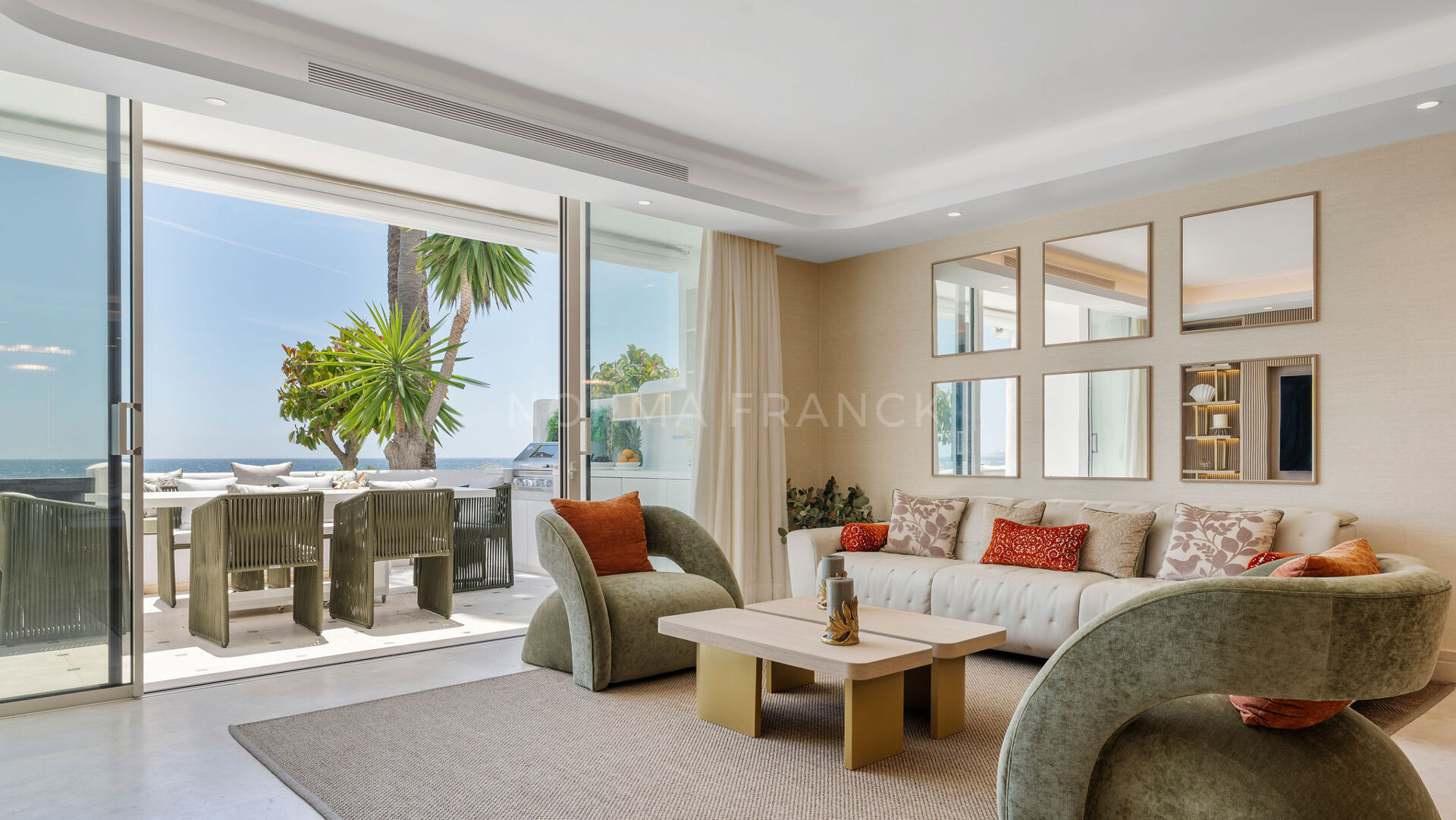 Apartment Malibu - Luxurious frontline beach apartment in Puente Romano