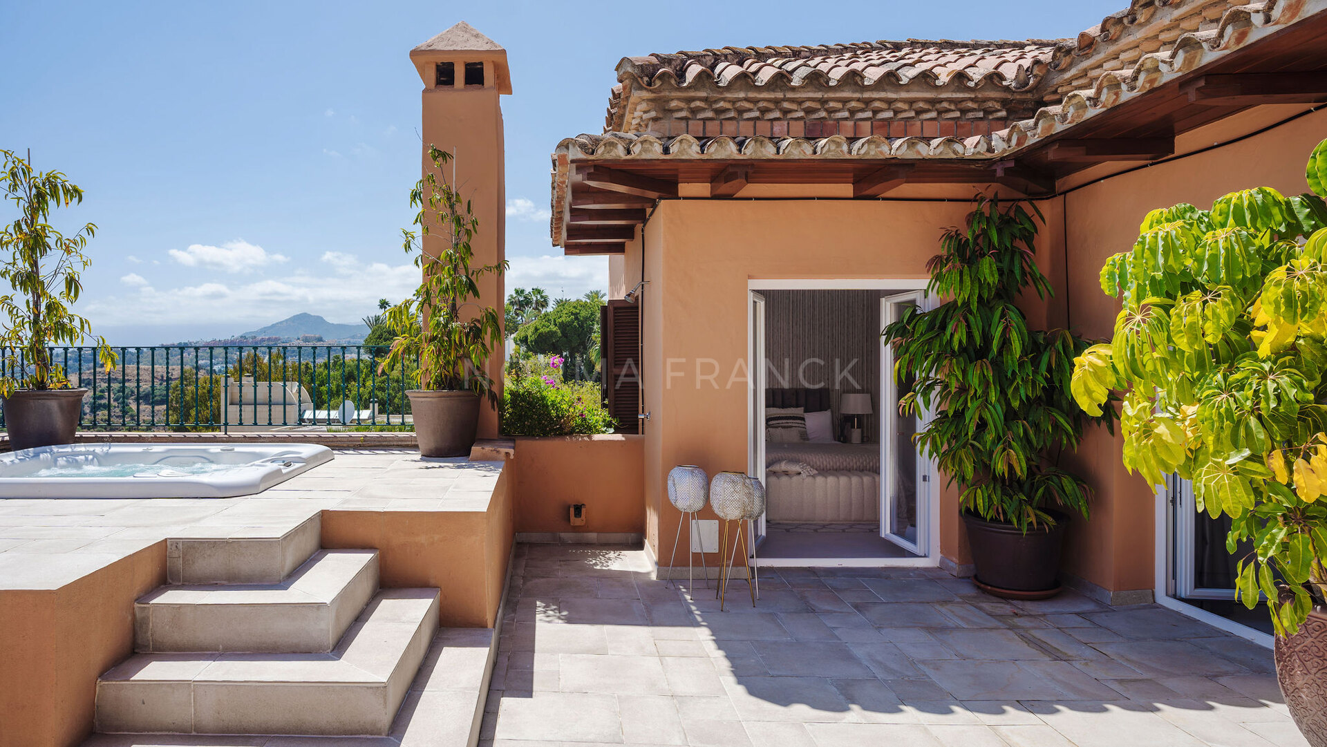 Penthouse Mira - duplex penthouse that seamlessly blends Andalusian charm with modern elegance