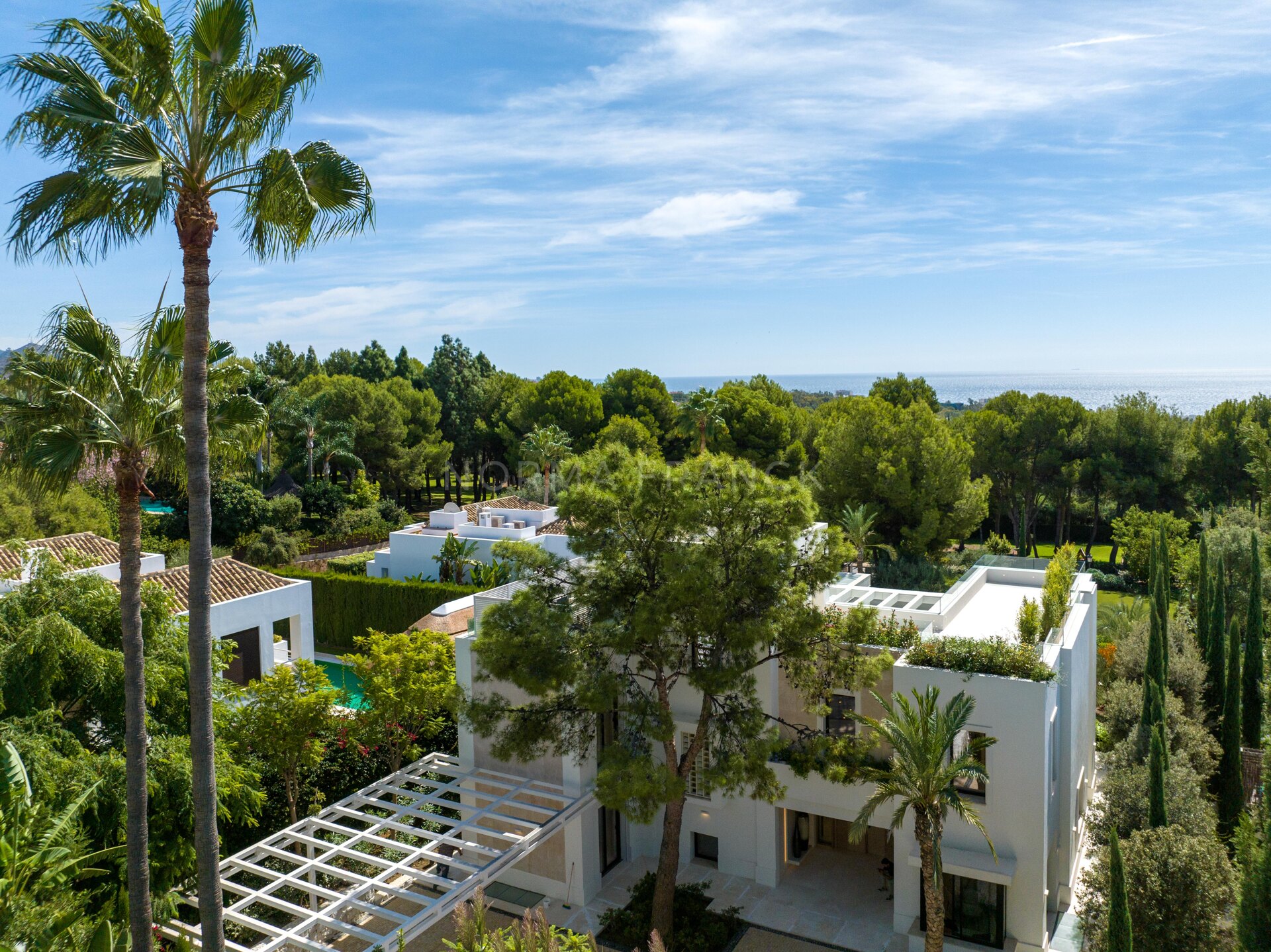 Altos reales 2 - Elegant Modern Villa near Golden mile Marbella.