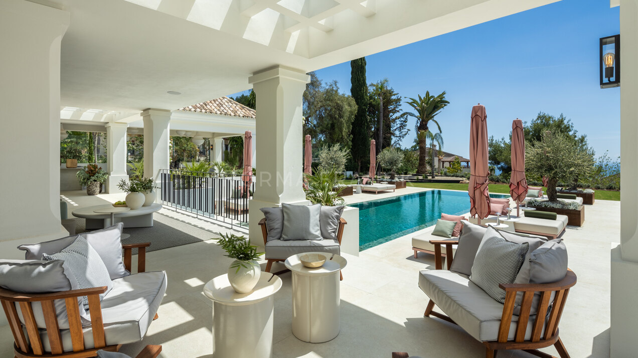 Villa Verdi - modern luxury masterpiece nestled within Marbella’s prestigious Sierra Blanca community.