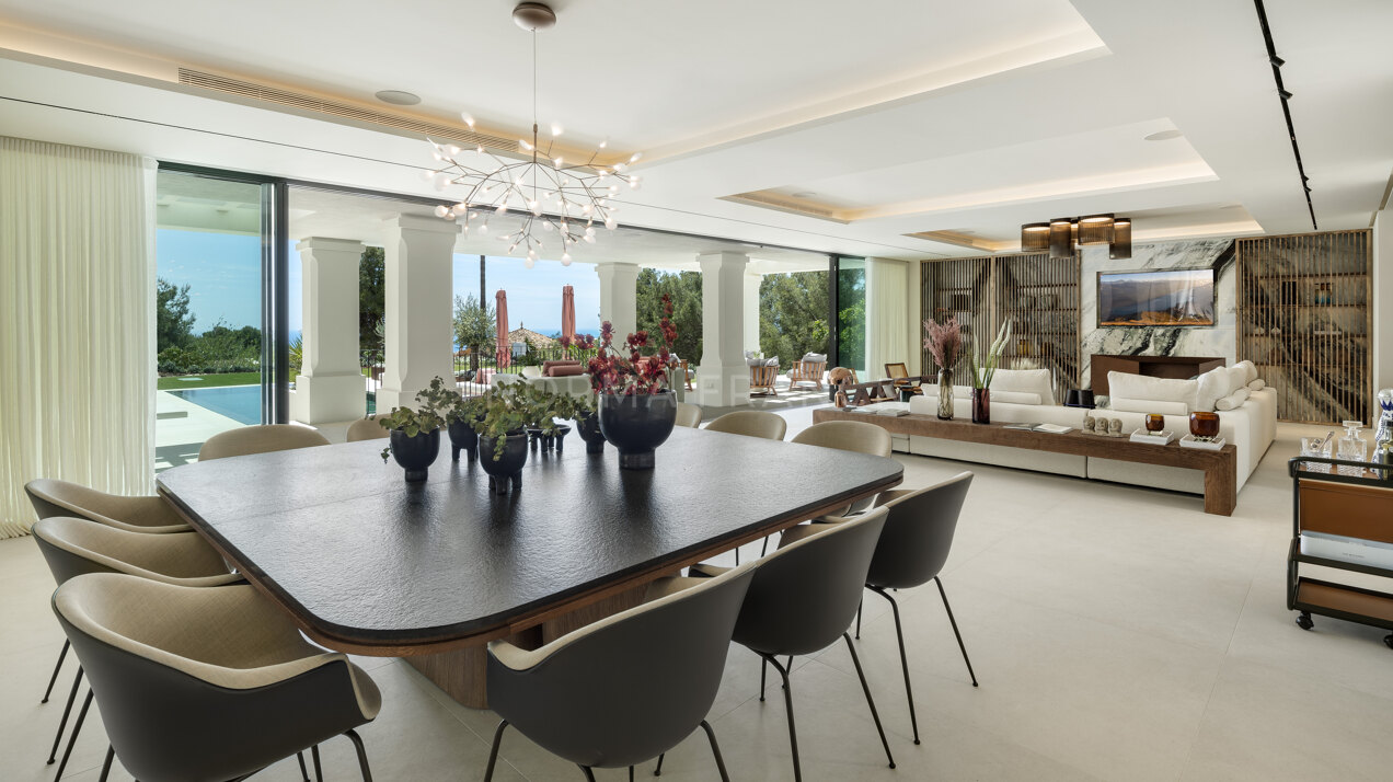 Villa Verdi - modern luxury masterpiece nestled within Marbella’s prestigious Sierra Blanca community.