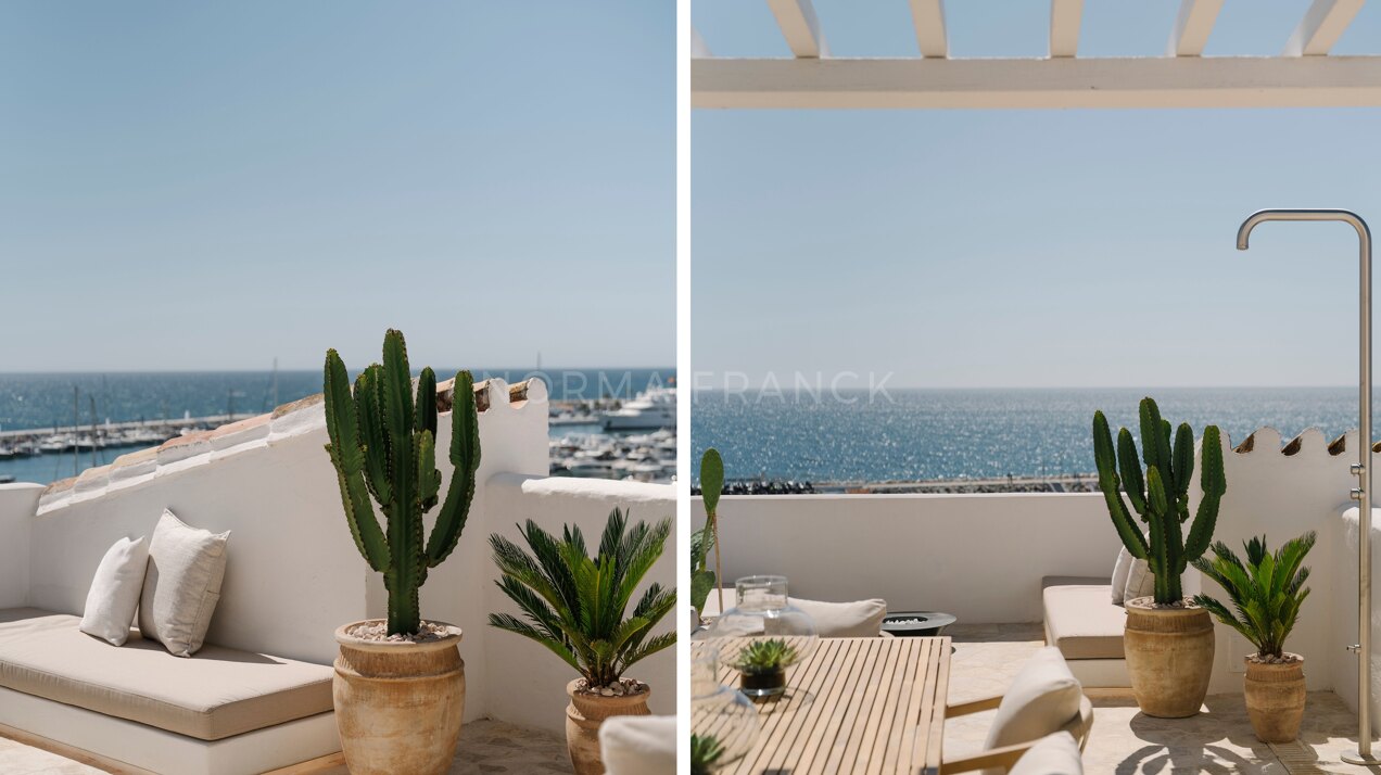 Banús 4 - Luxury penthouse-style apartment with Stunning Mediterranean Views in Puerto Banús