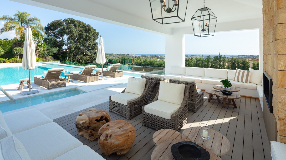 Villa Elisia - exceptional family home nestled in the exclusive enclave of La Cerquilla in Nueva Andalucia.