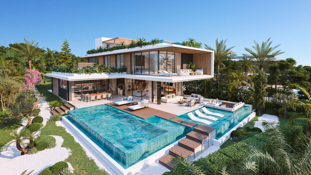 The Collection Camojan - exclusive 5-villa project located in Cascada de Camojan in Golden Mile Marbella