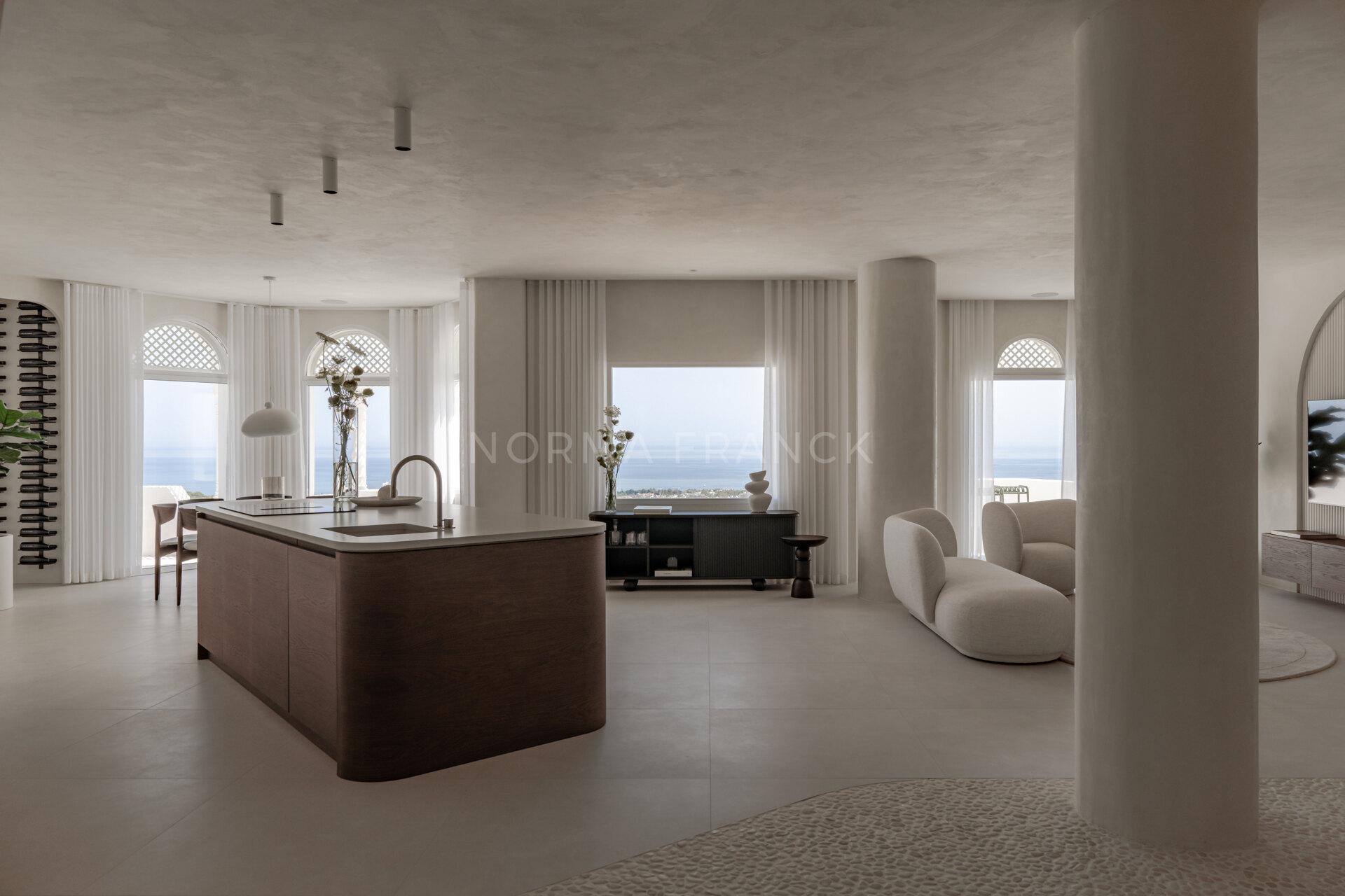 Oia Penthouse - Duplex penthouse with private pool, sea views, and prime Golden Mile location