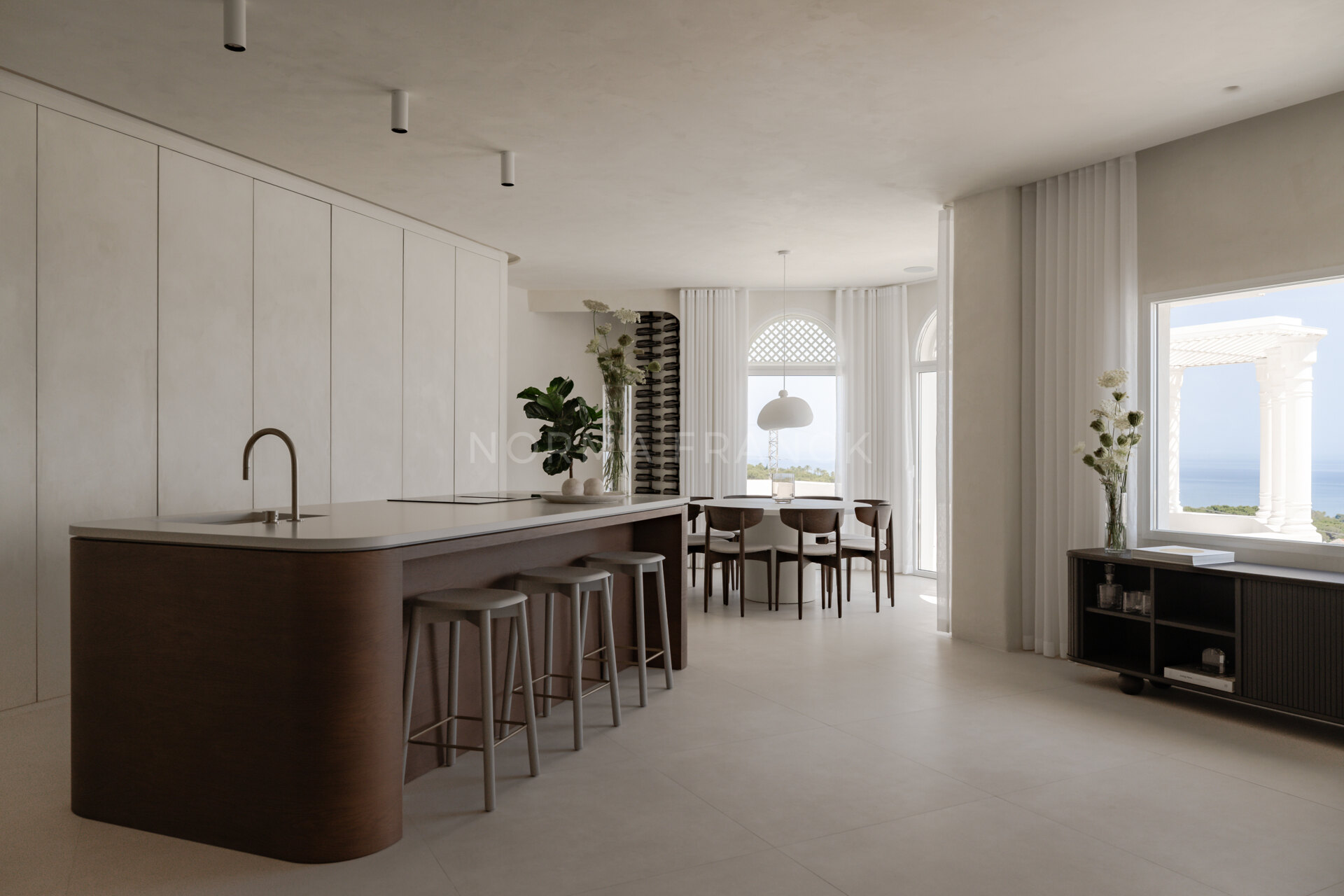 Oia Penthouse - Duplex penthouse with private pool, sea views, and prime Golden Mile location