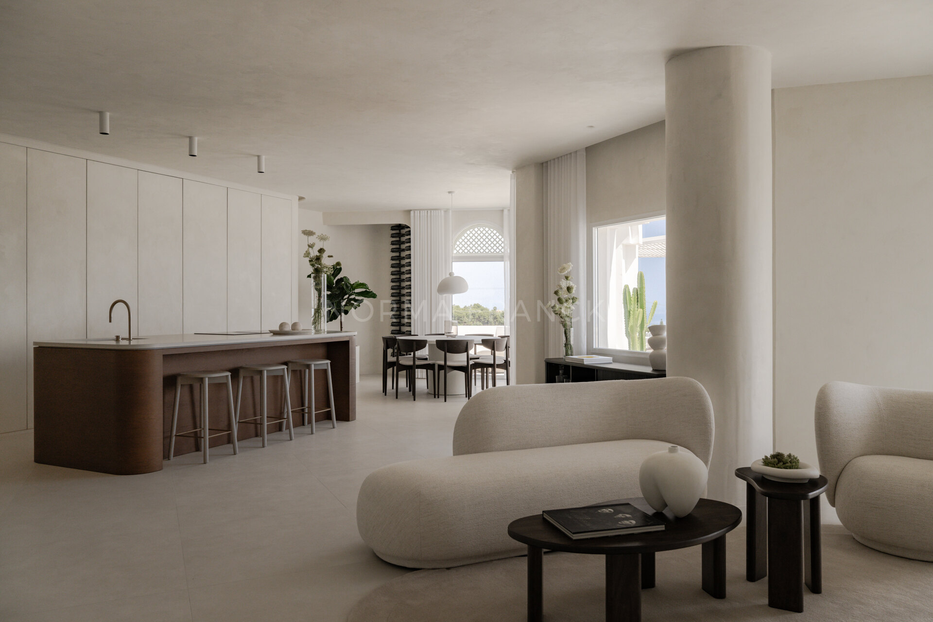 Oia Penthouse - Duplex penthouse with private pool, sea views, and prime Golden Mile location