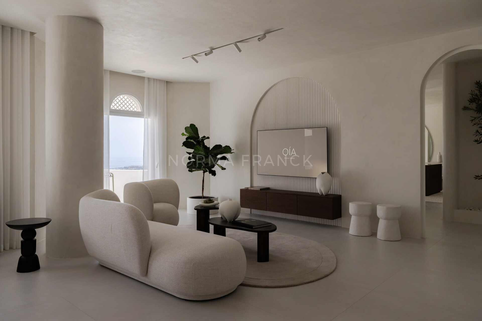 Oia Penthouse - Duplex penthouse with private pool, sea views, and prime Golden Mile location