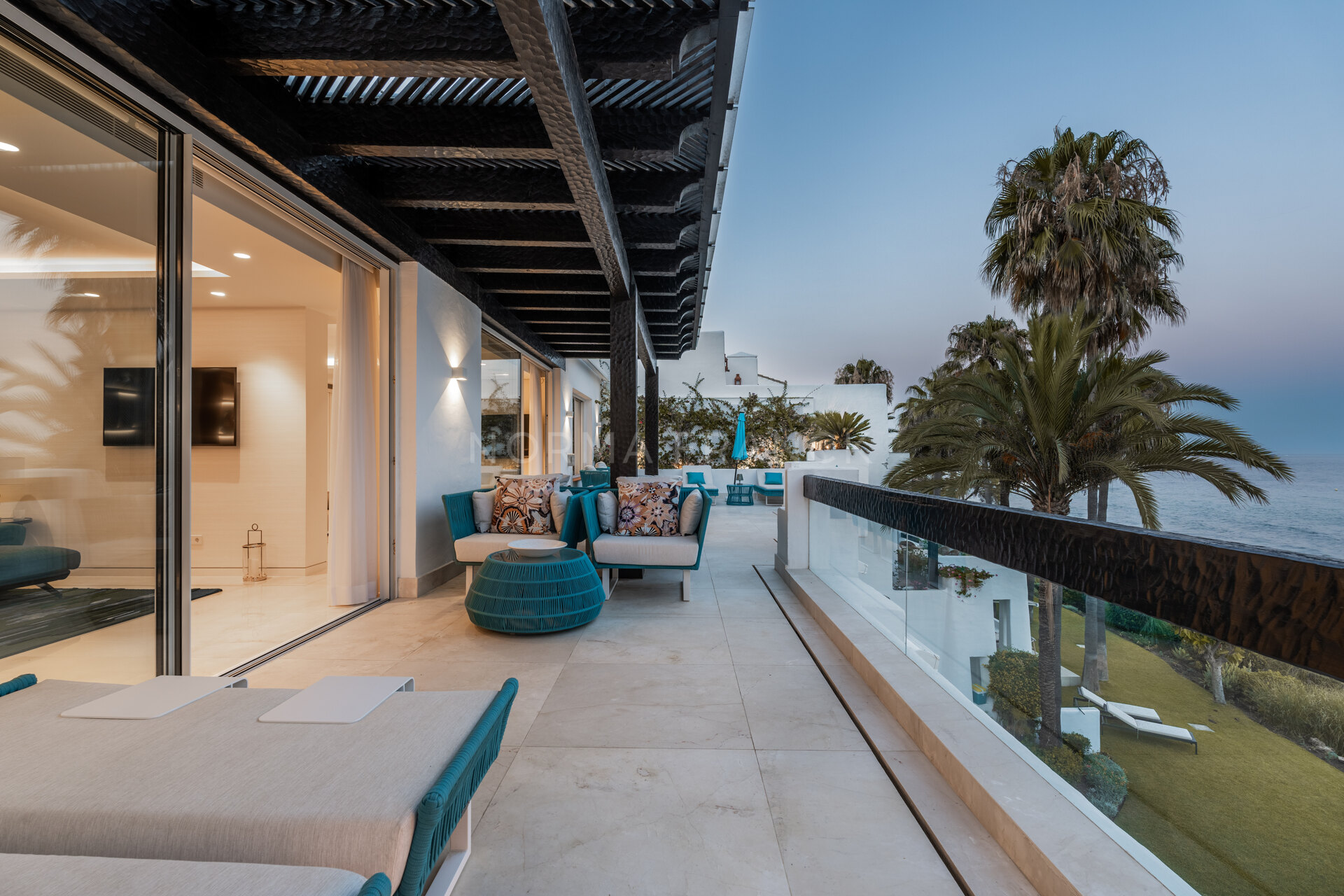 Mimosa 21 - Frontline in Marbella’s Puente Romano resort, with unobstructed views towards the Mediterranean Sea