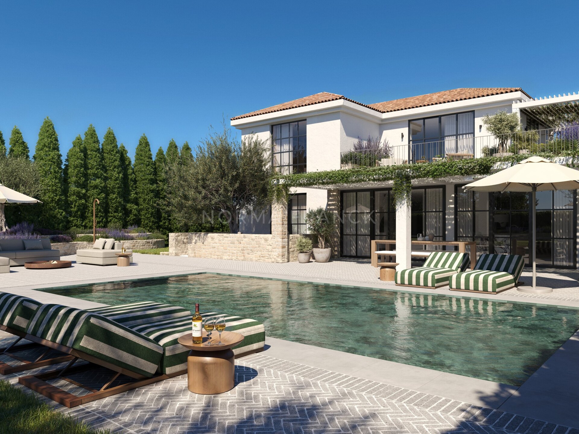 Villa Siena - Architectural masterpiece in the prestigious Las Brisas neighborhood, Marbella