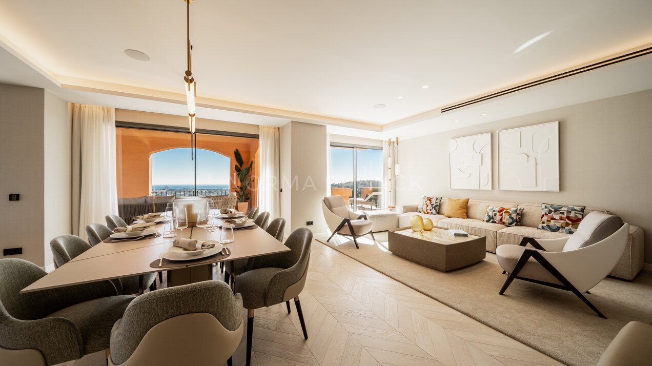 Les Belvederes 5 - Exclusive apartment with panoramic and sea views in Nueva Andalucía