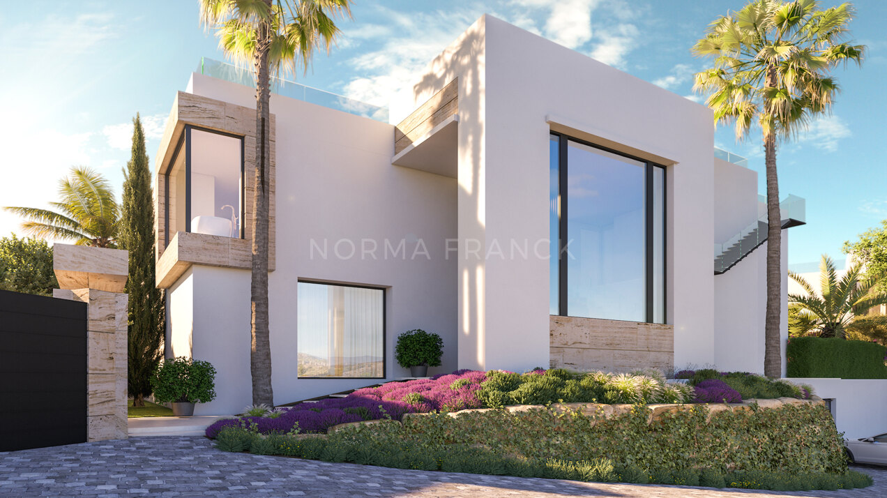 Lomas del Virrey - is a residential complex of modern-style villas on Marbella´s Golden Mile