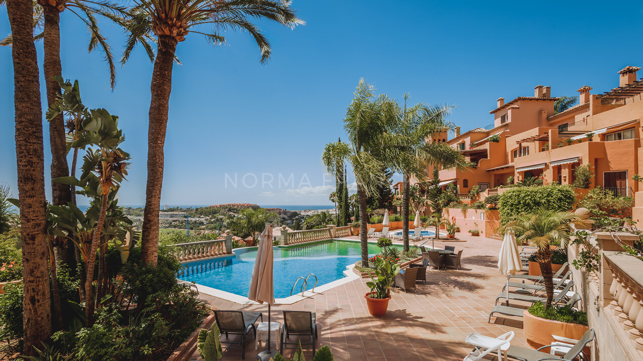 Les Belvederes 11 - Spectacular fully renovated duplex penthouse with panoramic views to the sea