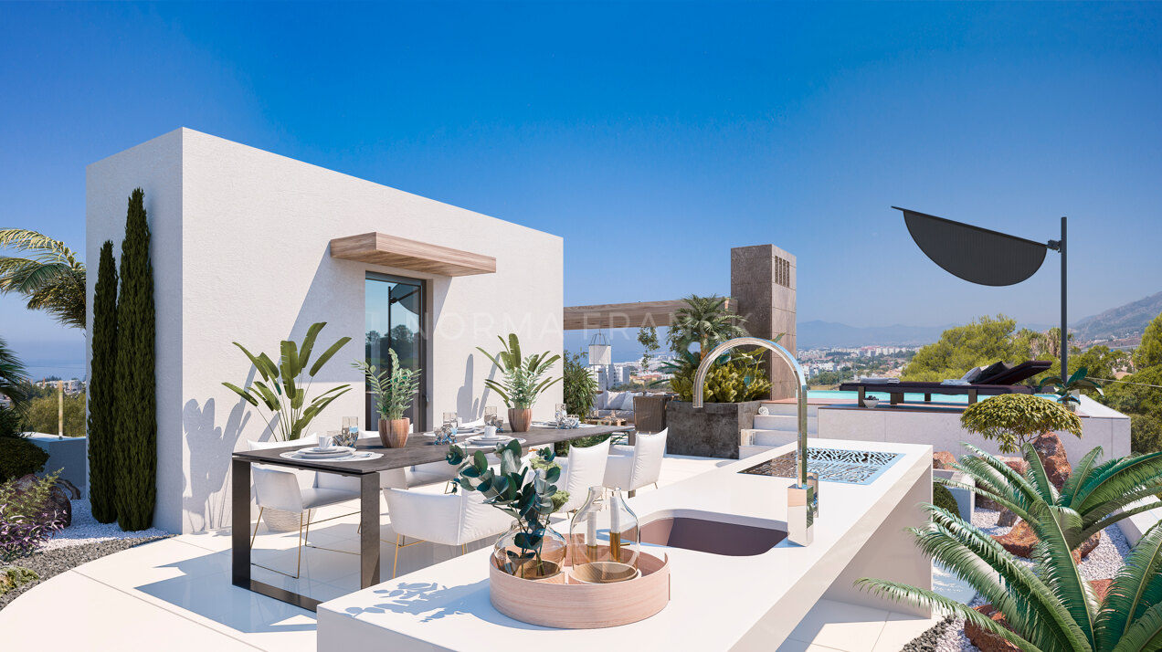 The list - Modern design villas and impressive sea views!