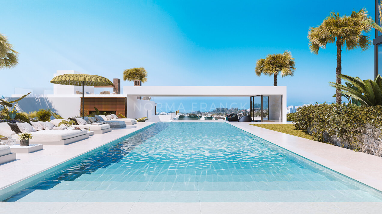 The list - Modern design villas and impressive sea views!