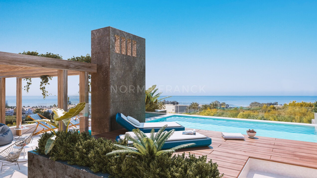 The list - Modern design villas and impressive sea views!