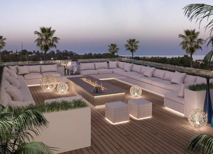 Ático en venta en Marbella Golden Mile