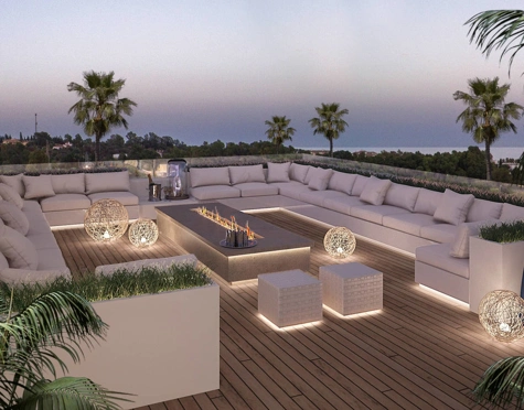 Penthouse for sale in Marbella Golden Mile