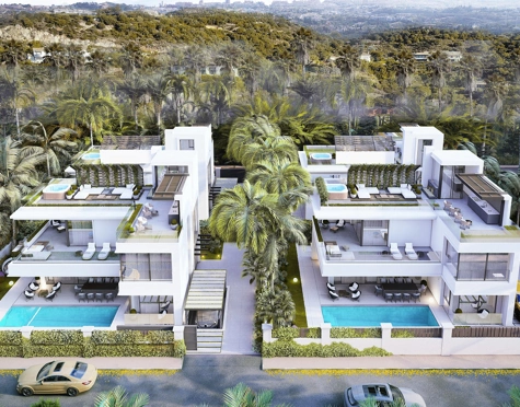 Villa en venta en Marbella Golden Mile