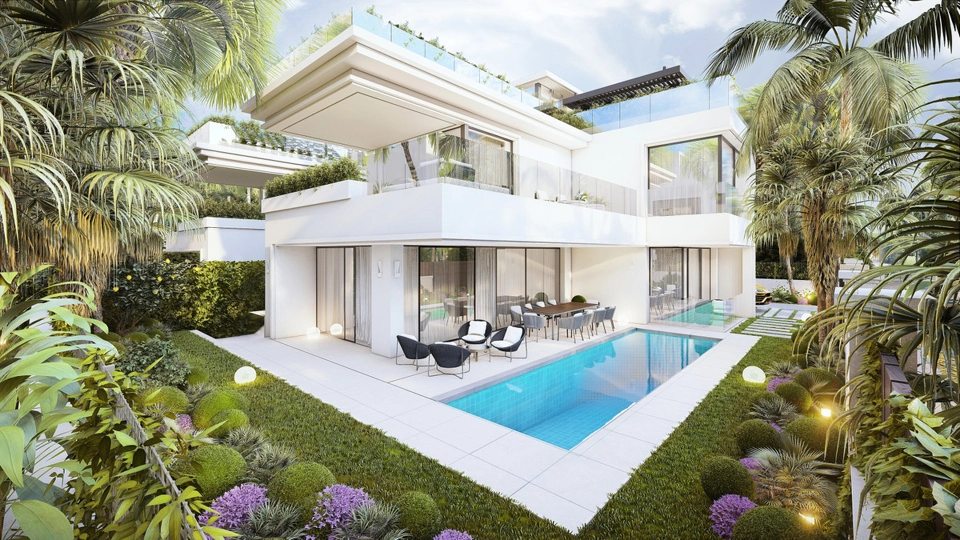 Villa en venta en Marbella Golden Mile