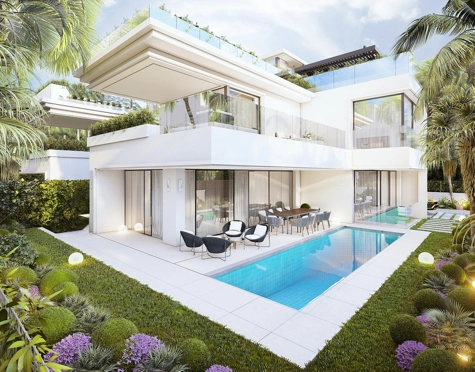 Villa en venta en Marbella Golden Mile