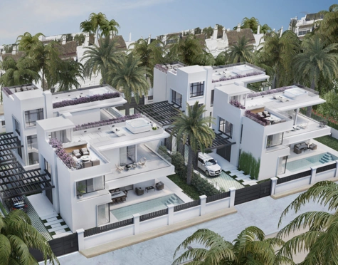 Villa en venta en Marbella Golden Mile