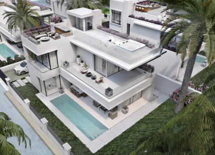 Villa en venta en Marbella Golden Mile