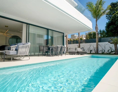 Villa en venta en Marbella Golden Mile