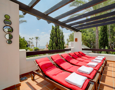 Ground Floor Apartment for short term rent in Alcazaba Beach, Estepona East
