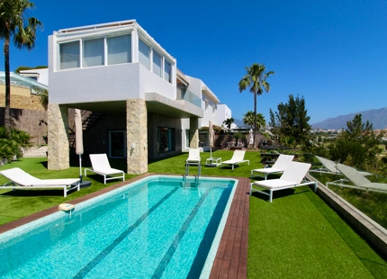 Villa en alquiler a corta temporada en Benahavis