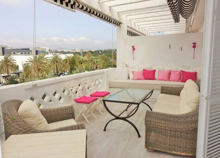 Penthouse for short term rent in Marbella - Puerto Banus