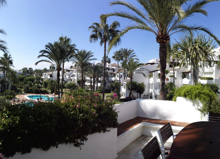Ático en alquiler a corta temporada en Estepona