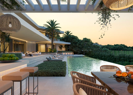 EXQUISITE PLOT IN LA CERQUILLA WITH IMPRESSIVE ARCHITECTURAL DESIGN