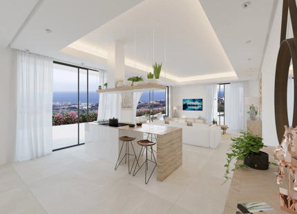 STUNNING 4-BEDROOM VILLA IN MIJAS OFFERING BREATHTAKING SEA VIEWS