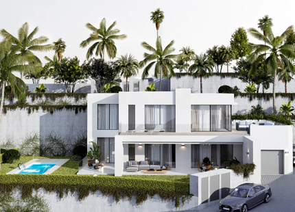 STUNNING 4-BEDROOM VILLA IN MIJAS OFFERING BREATHTAKING SEA VIEWS