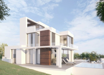 EXCEPCIONAL PROYECTO DE VILLA DE 4 DORMITORIOS EN EL OESTE DE ESTEPONA