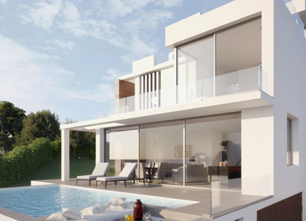 EXCEPCIONAL PROYECTO DE VILLA DE 4 DORMITORIOS EN EL OESTE DE ESTEPONA